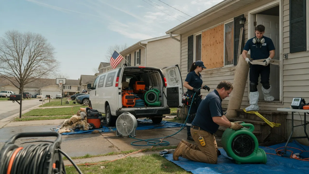 Water Damage Restoration in Angie, LA near me